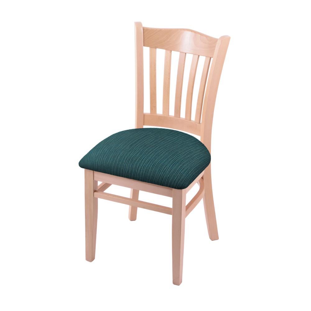 3120 18" Chair with Natural Finish and Graph Tidal Seat