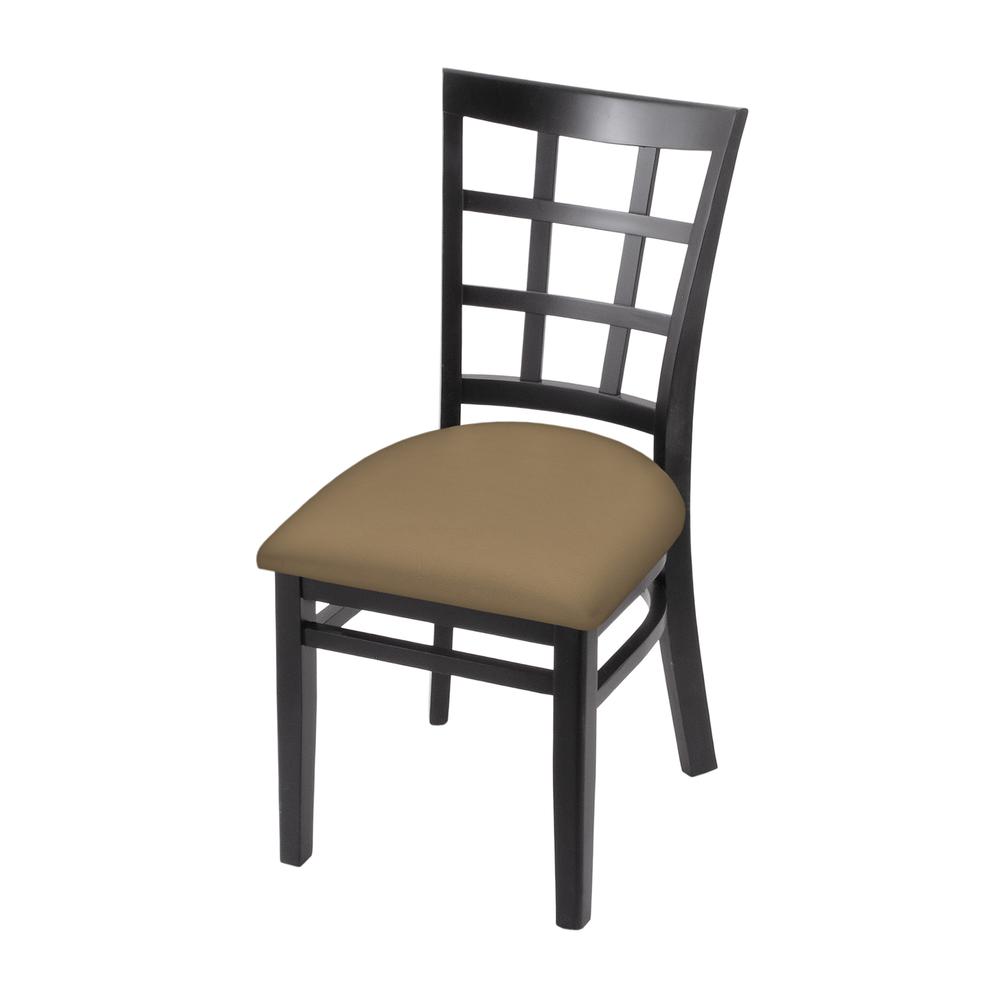 3130 18" Chair with Black Finish and Canter Sand Seat