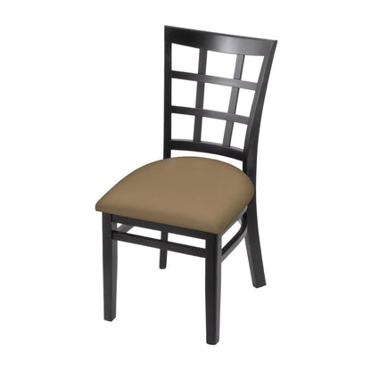 3130 18" Chair with Black Finish and Canter Sand Seat