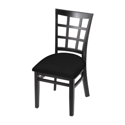 3130 18" Chair with Black Finish and Black Seat