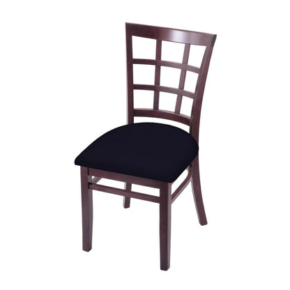 3130 18" Chair with Dark Cherry Finish and Canter Twilight Seat