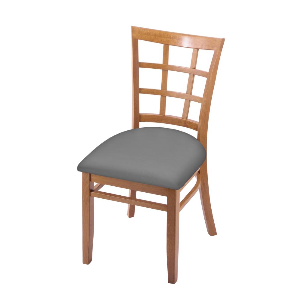 3130 18" Chair with Medium Finish and Canter Folkstone Grey Seat