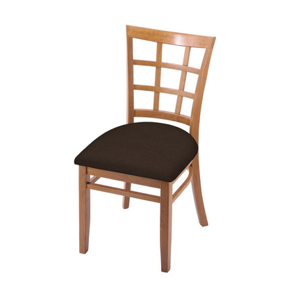 3130 18" Chair with Medium Finish and Rein Coffee Seat