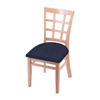 3130 18" Chair with Natural Finish and Graph Anchor Seat