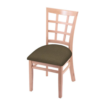 3130 18" Chair with Natural Finish and Graph Cork Seat
