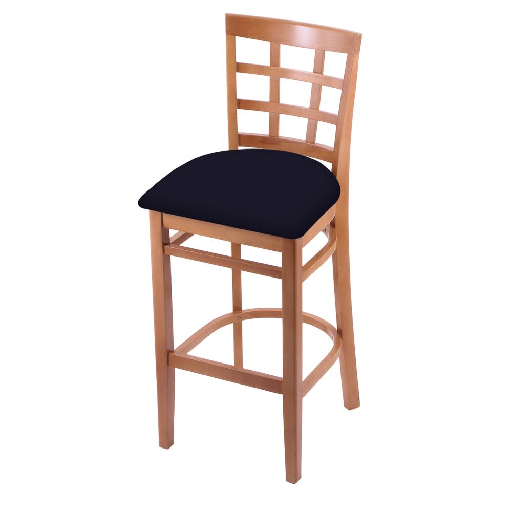 3130 25" Counter Stool with Medium Finish and Canter Twilight Seat