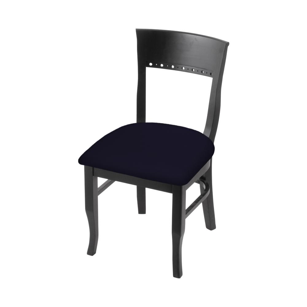 3160 18" Chair with Black Finish and Canter Twilight Seat