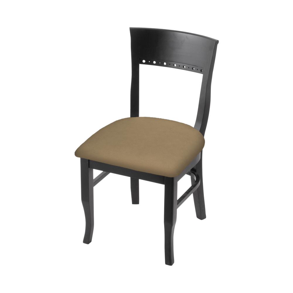 3160 18" Chair with Black Finish and Canter Sand Seat