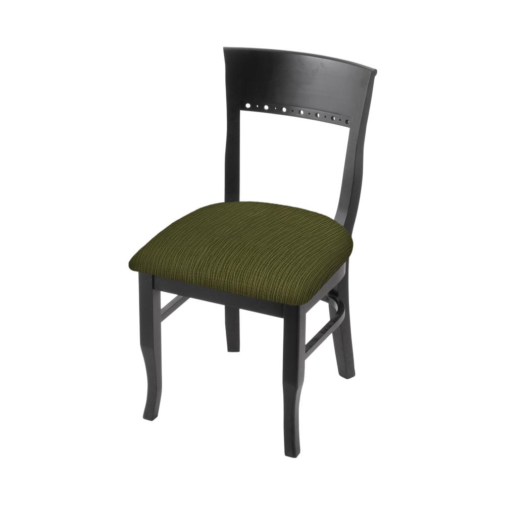 3160 18" Chair with Black Finish and Graph Parrot Seat