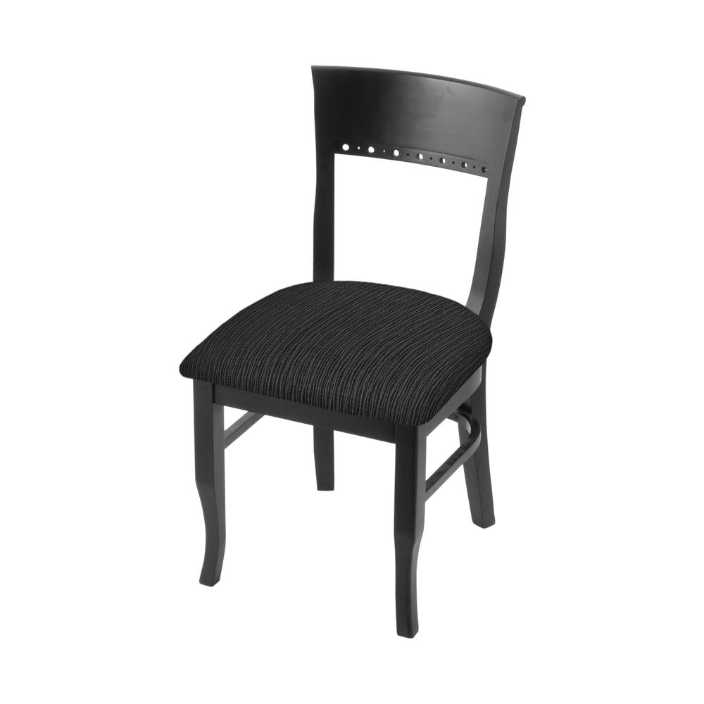 3160 18" Chair with Black Finish and Graph Coal Seat