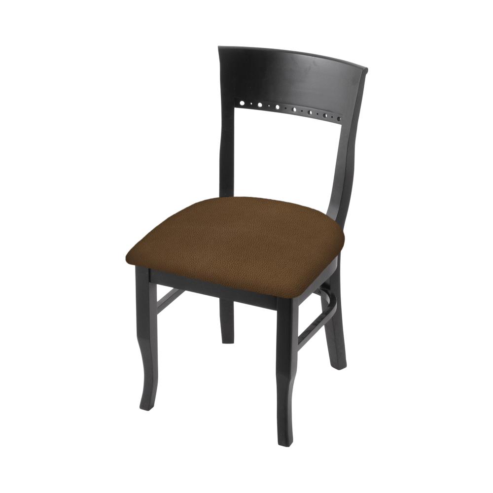 3160 18" Chair with Black Finish and Rein Thatch Seat