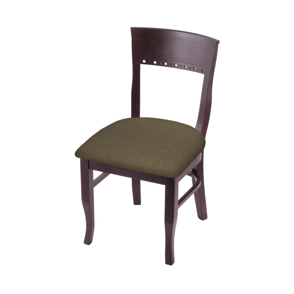 3160 18" Chair with Dark Cherry Finish and Graph Cork Seat