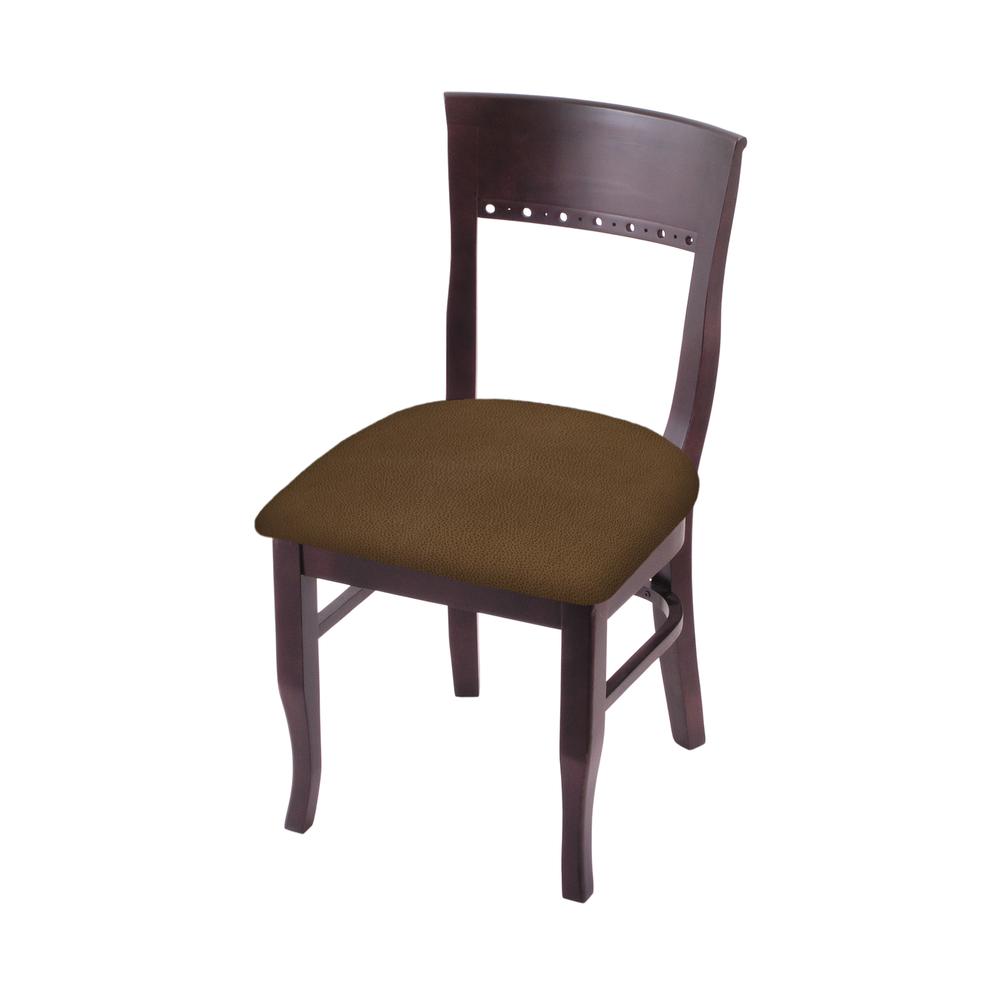 3160 18" Chair with Dark Cherry Finish and Rein Thatch Seat