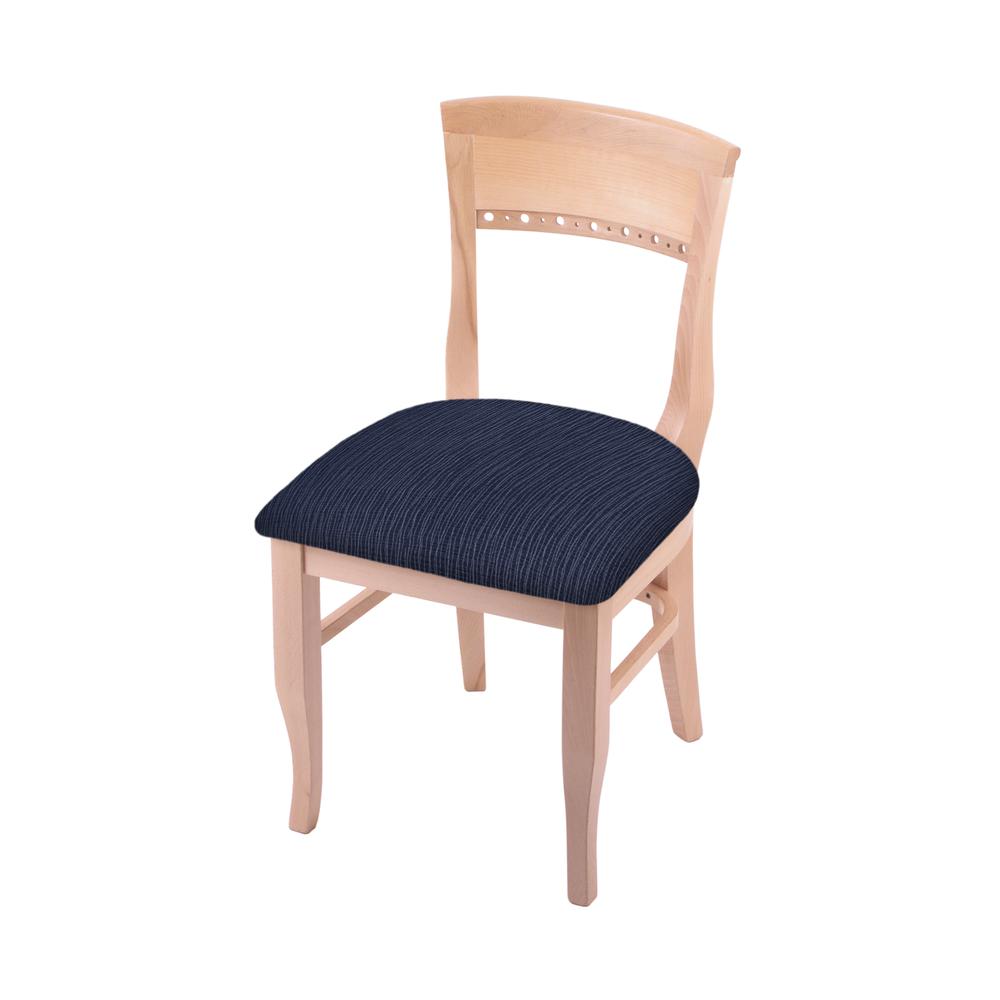 3160 18" Chair with Natural Finish and Graph Anchor Seat