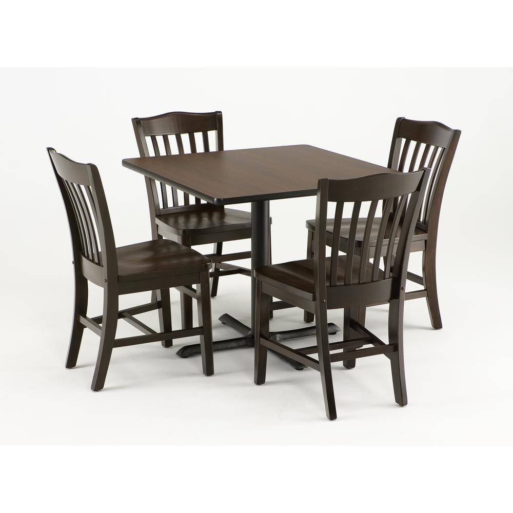 3110 18" Chair with Natural Finish and a Natural Seat