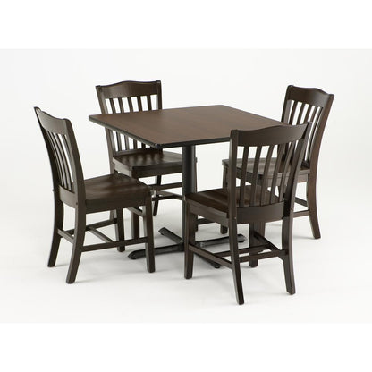 3110 18" Chair with Natural Finish and a Natural Seat