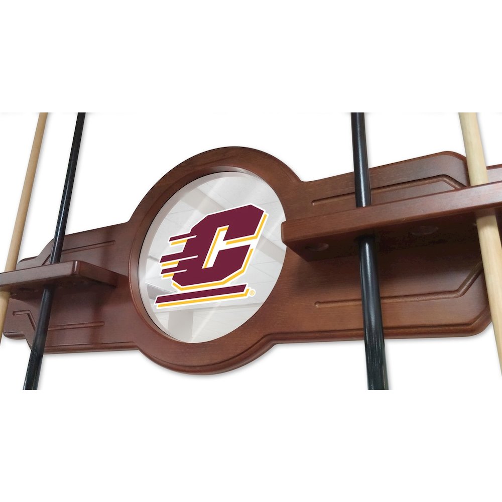 Central Michigan Cue Rack in Navajo Finish