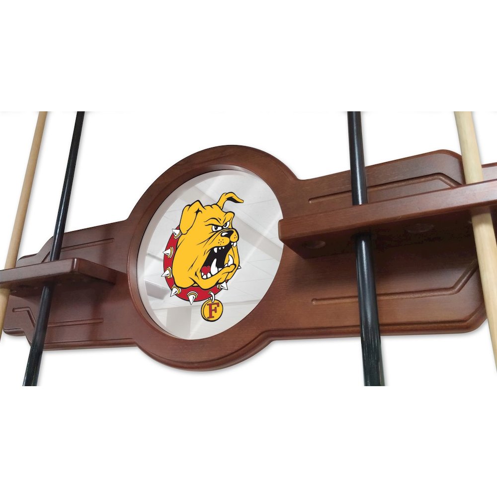 Ferris State Cue Rack in Navajo Finish