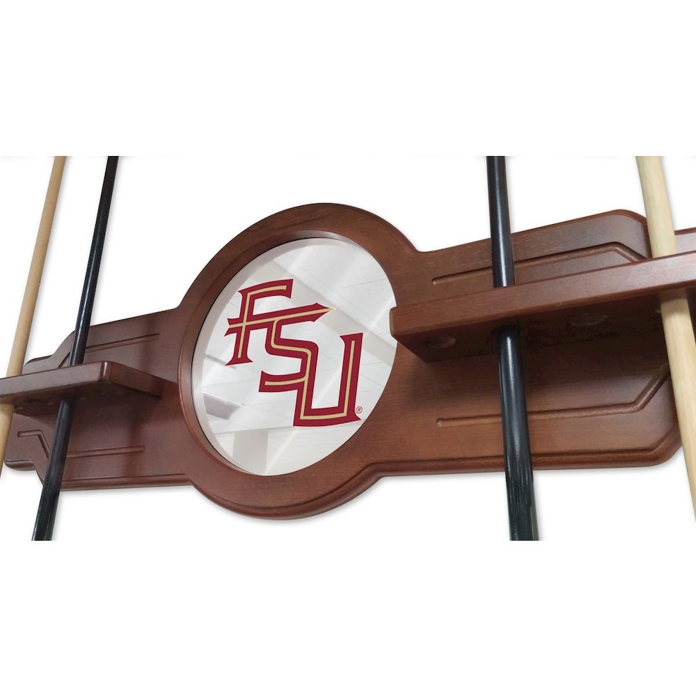 Florida State (Script) Cue Rack in Navajo Finish