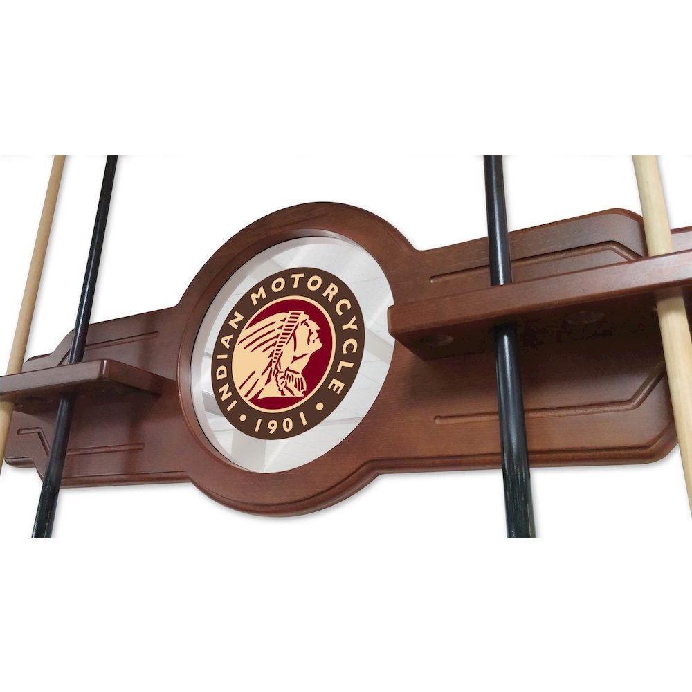 Indian Motorcycle Cue Rack in Navajo Finish