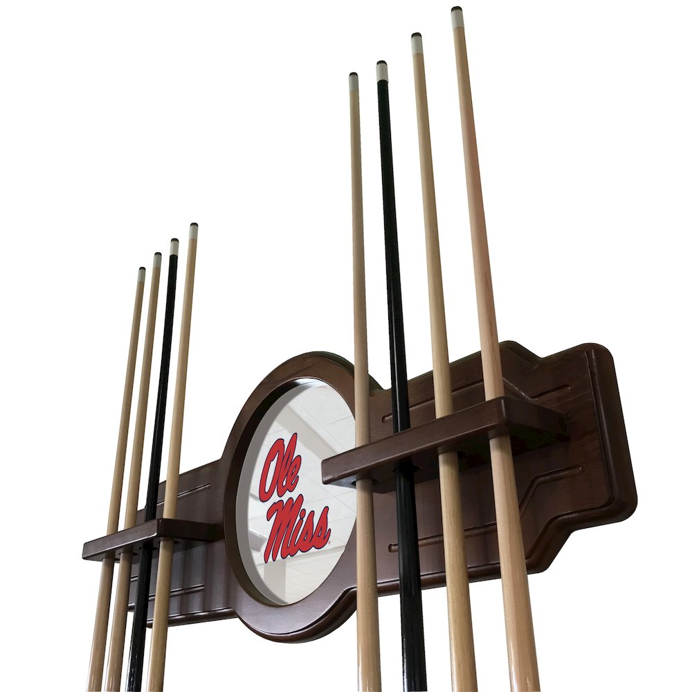 Ole' Miss Cue Rack in Navajo Finish