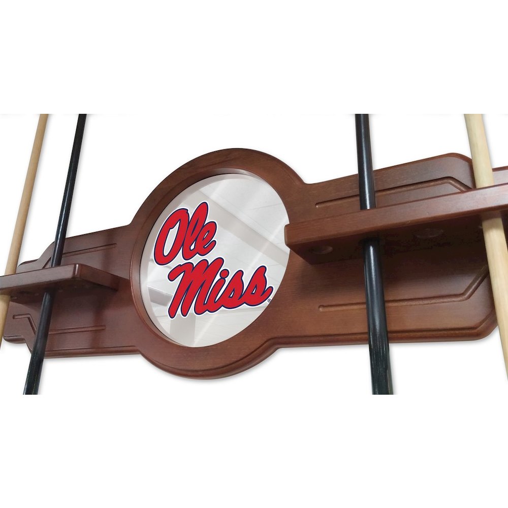 Ole' Miss Cue Rack in Navajo Finish