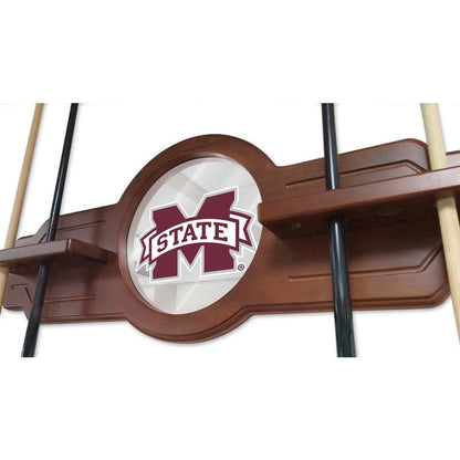 Mississippi State Cue Rack in Navajo Finish