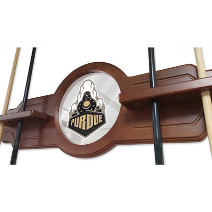 Purdue Cue Rack in Navajo Finish