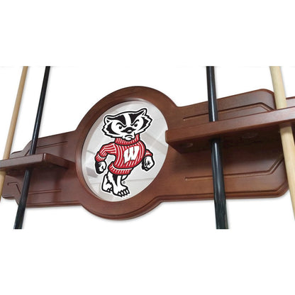 Wisconsin "Badger" Cue Rack in Navajo Finish