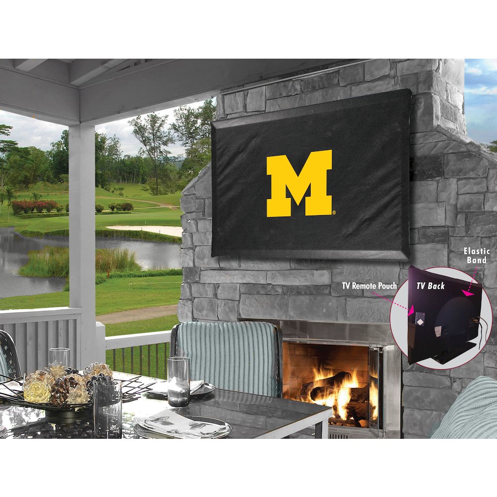 Michigan TV Cover (TV sizes 60"-65") by Covers by HBS