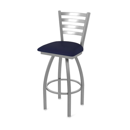 410 Jackie Stainless Steel 25" Swivel Counter Stool with Canter Twilight Seat