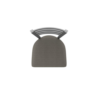 410 Jackie Stainless Steel 25" Swivel Counter Stool with Graph Chalice Seat