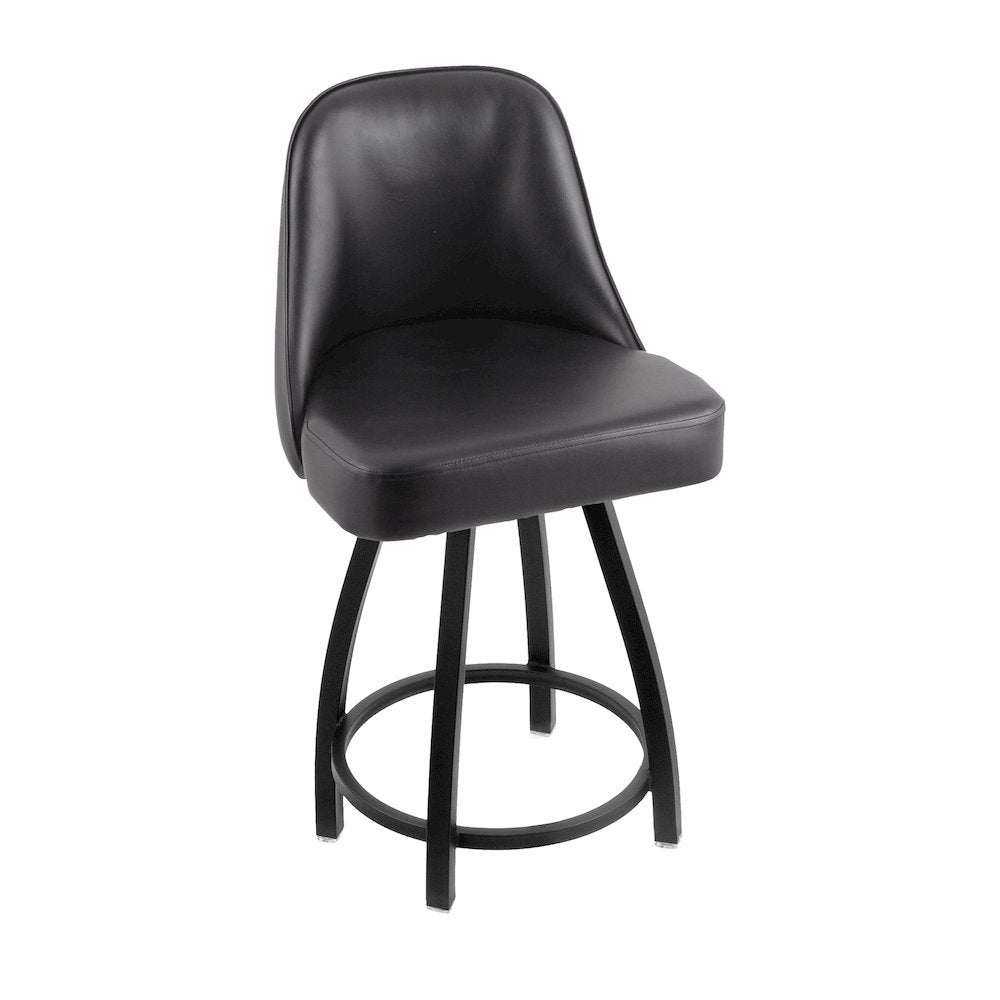 Logo Grizzly Anaheim Ducks Swivel Counter Stool