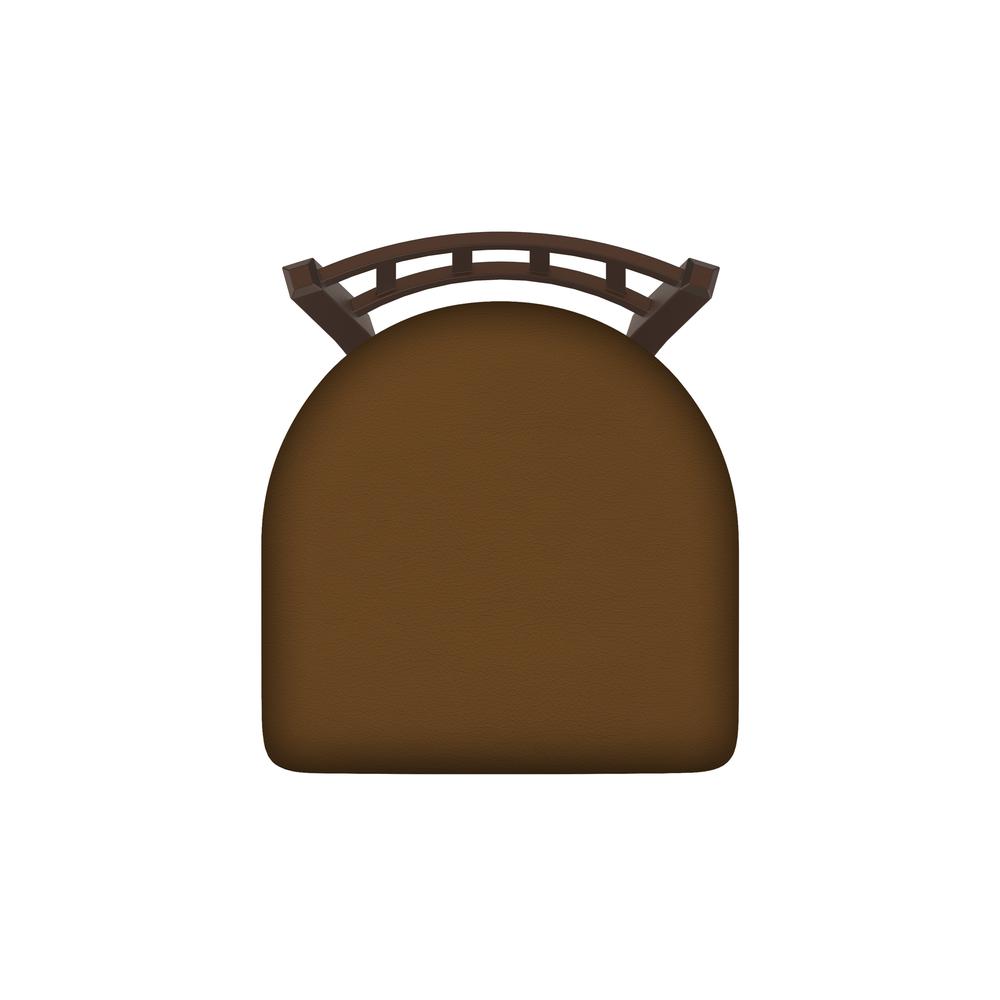 610 Contessa 18" Chair with Bronze Finish and Canter Thatch Seat
