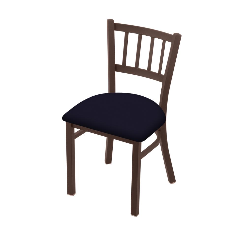 610 Contessa 18" Chair with Bronze Finish and Canter Twilight Seat