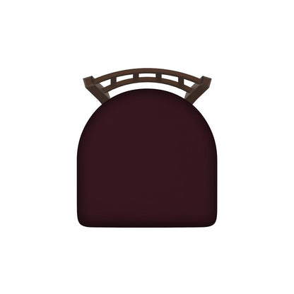 610 Contessa 18" Chair with Bronze Finish and Canter Bordeaux Seat