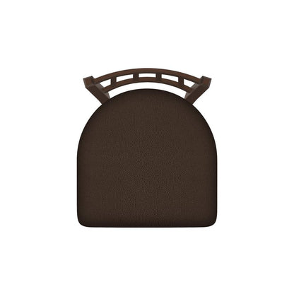 610 Contessa 18" Chair with Bronze Finish and Rein Coffee Seat