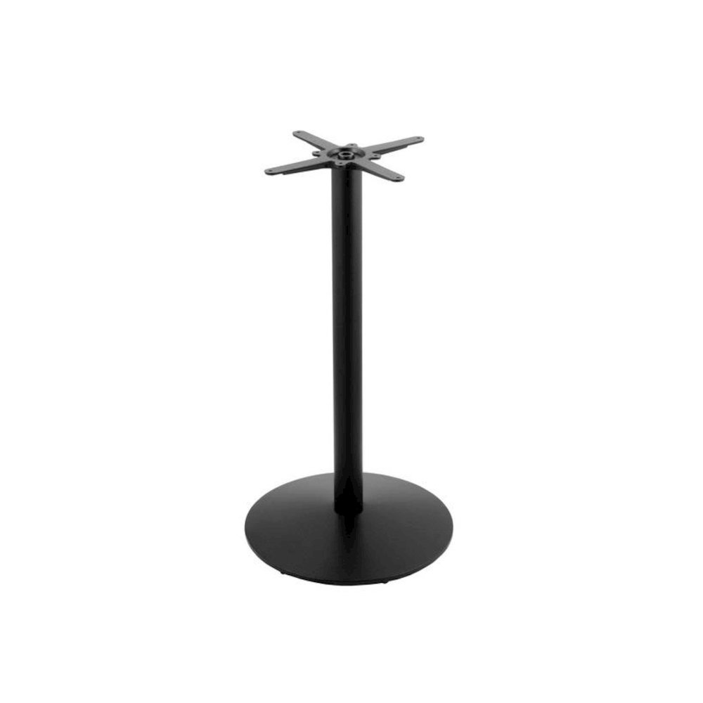 214 Black Cast Iron Counter Height Base with 22" Dia. Round Foot