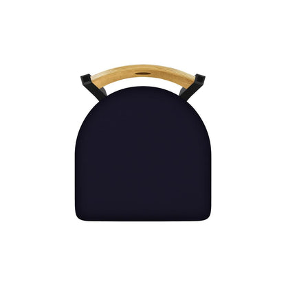 630 Voltaire 18" Chair with Black Wrinkle Finish, Medium Back, and Canter Twilight Seat