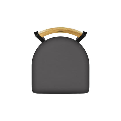 630 Voltaire 18" Chair with Black Wrinkle Finish, Medium Back, and Canter Storm Seat