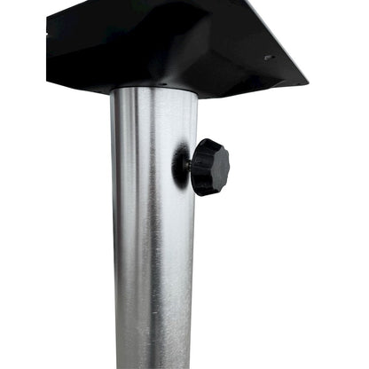 All-Season Table with 32" Diameter Greystone Top with Umbrella Hole