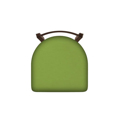 821 Catalina 18" Low Back Swivel Vanity Stool with Bronze Finish and Canter Kiwi Green Seat