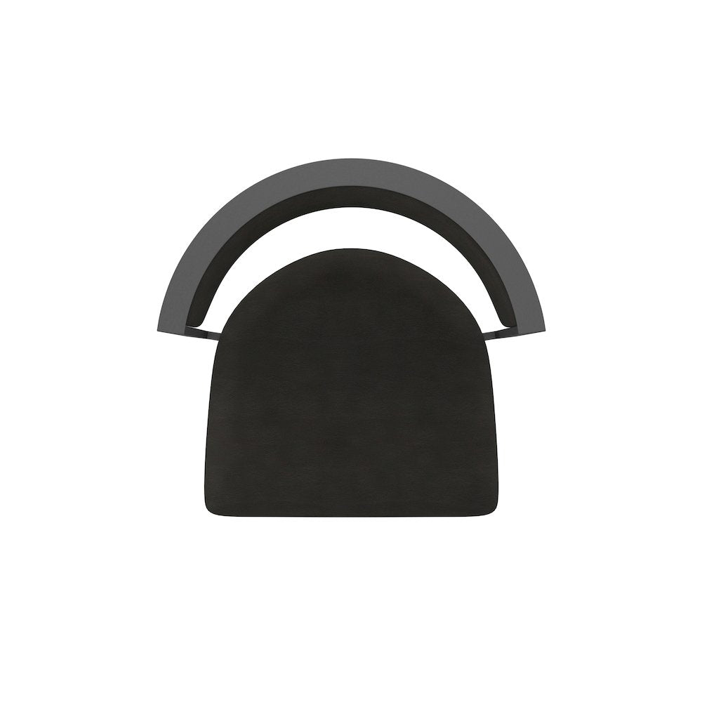 Swivel Counter Stool with Pewter Finish and Canter Espresso Seat and Back