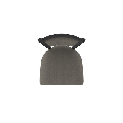 Swivel Counter Stool with Black Wrinkle Finish and Graph Chalice Seat and Back
