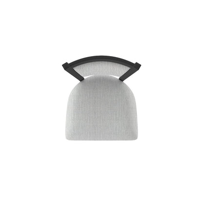 Swivel Counter Stool with Black Wrinkle Finish and Graph Alpine Seat and Back