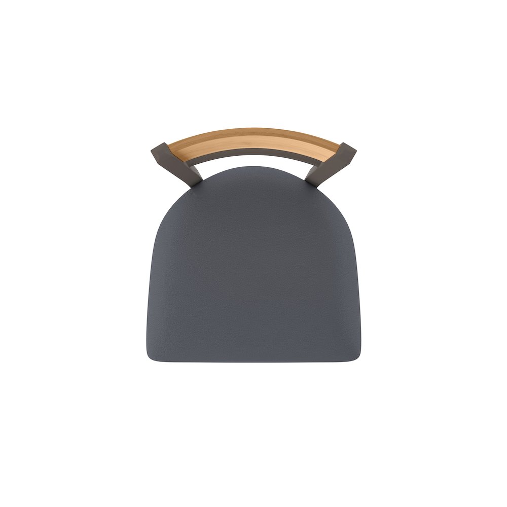 25" Swivel Counter Stool, Bronze Finish, Medium Back, Canter Storm Seat