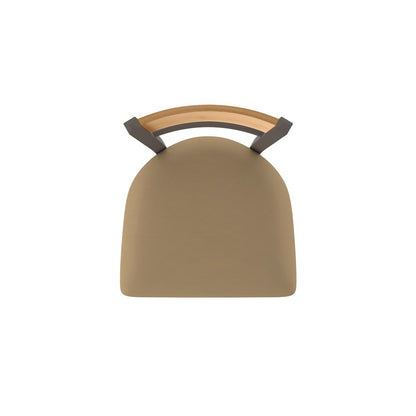 25" Swivel Counter Stool, Bronze Finish, Medium Back, Canter Sand Seat