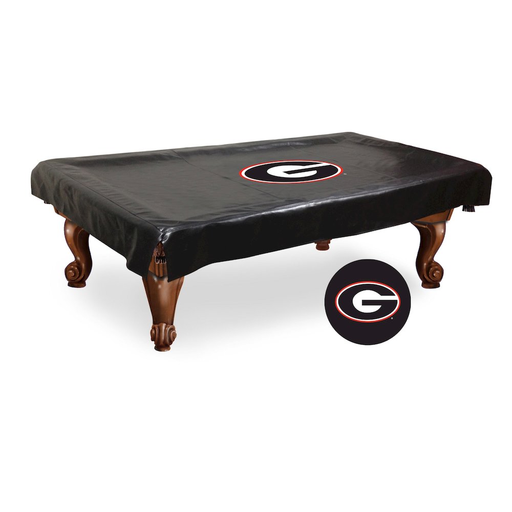 Georgia "G" Billiard Table Cover