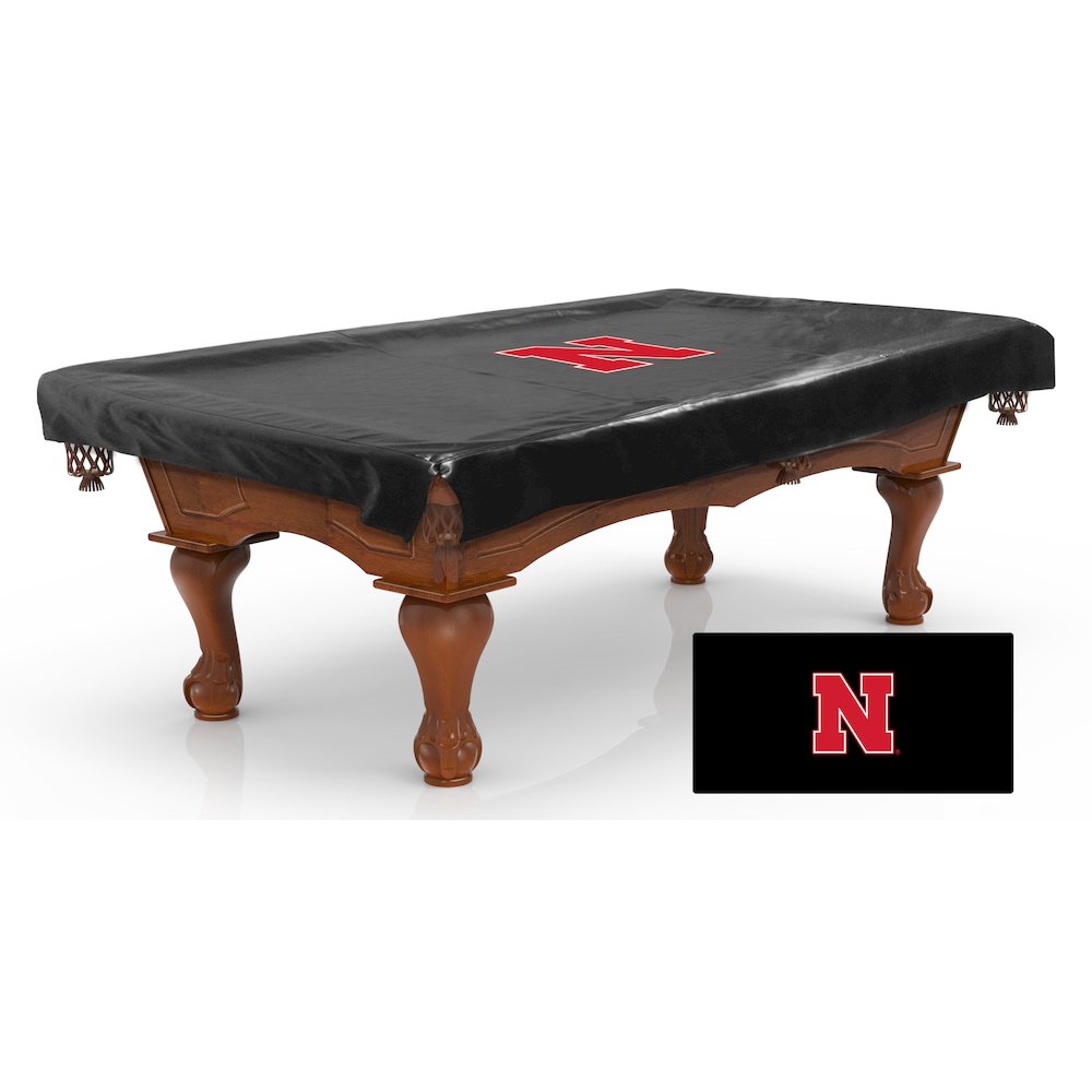 Nebraska Billiard Table Cover