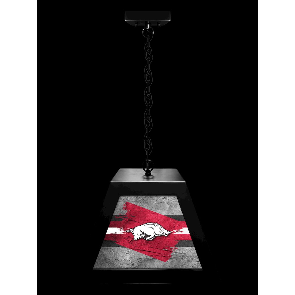 University of Arkansas Pendant Box Light